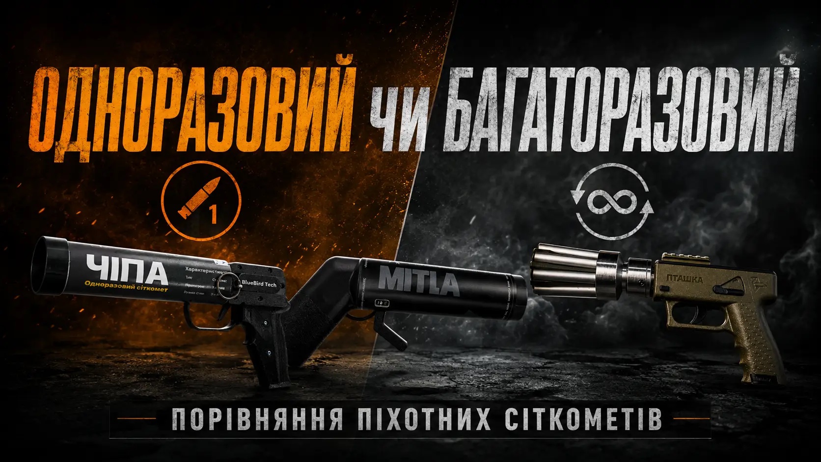 Одноразовий чи багаторазовий сіткомет — порівняння